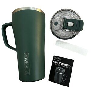 Brumate Toddy Muv Insulated Mug Coffee Tumbler Tea Cup Paylocity Green 32oz